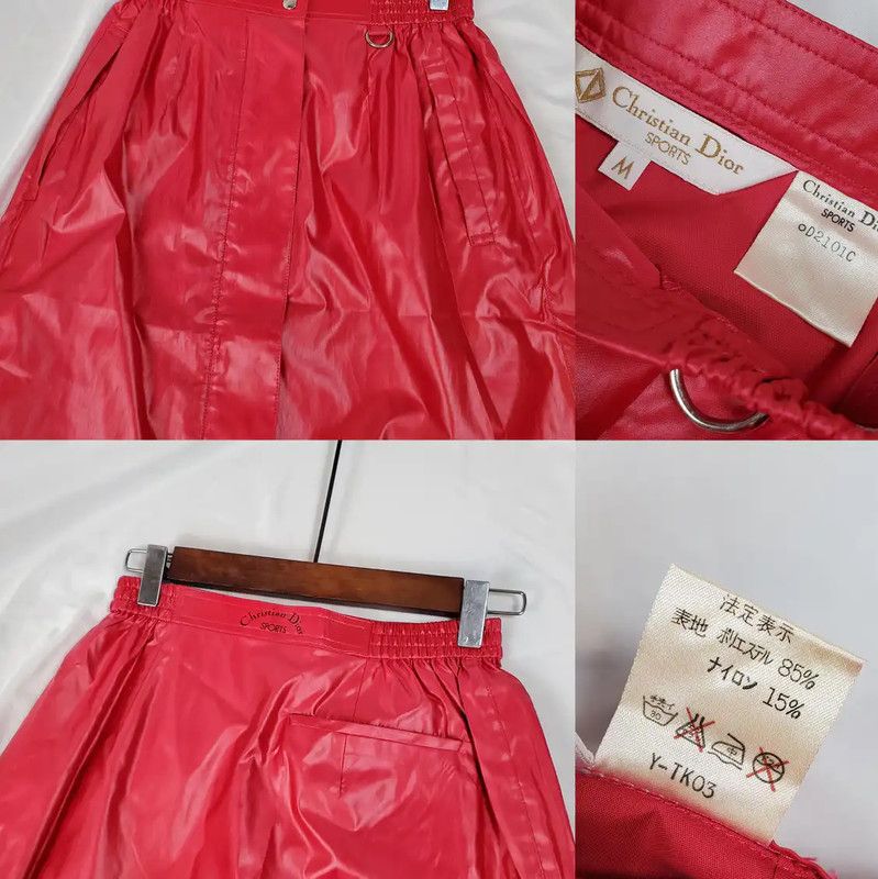 Dior Dior Red A-Line Skirt for Summer 0089 Size 24" / US 00 / IT 34 - 4 Thumbnail