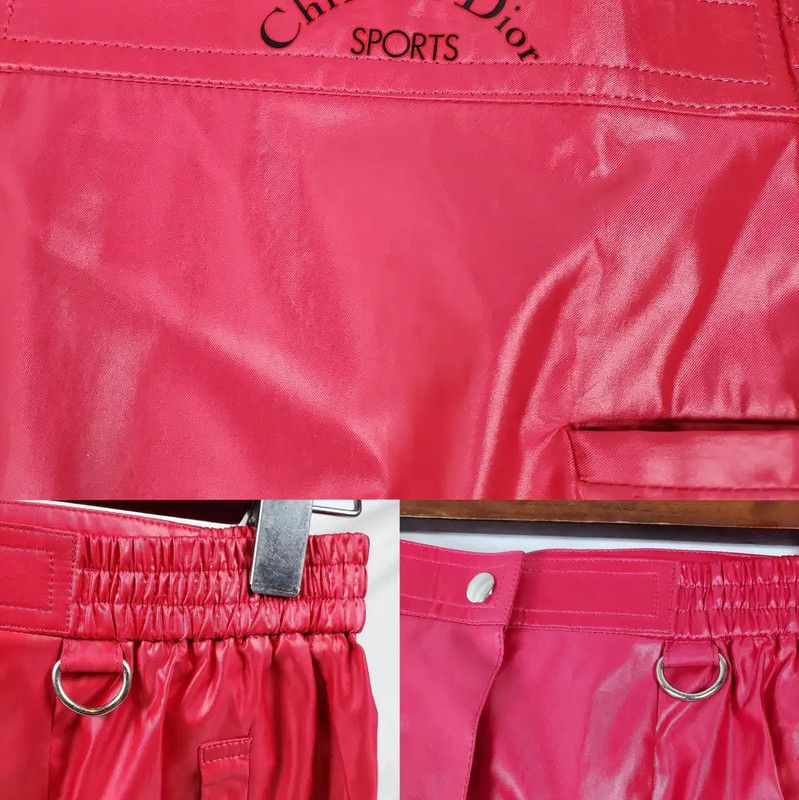 Dior Dior Red A-Line Skirt for Summer 0089 Size 24" / US 00 / IT 34 - 6 Thumbnail