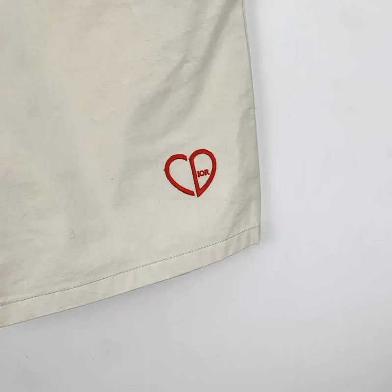 Dior Dior Women's Beige Cotton Shorts 0089 Size 26" / US 2 / IT 38 - 4 Thumbnail