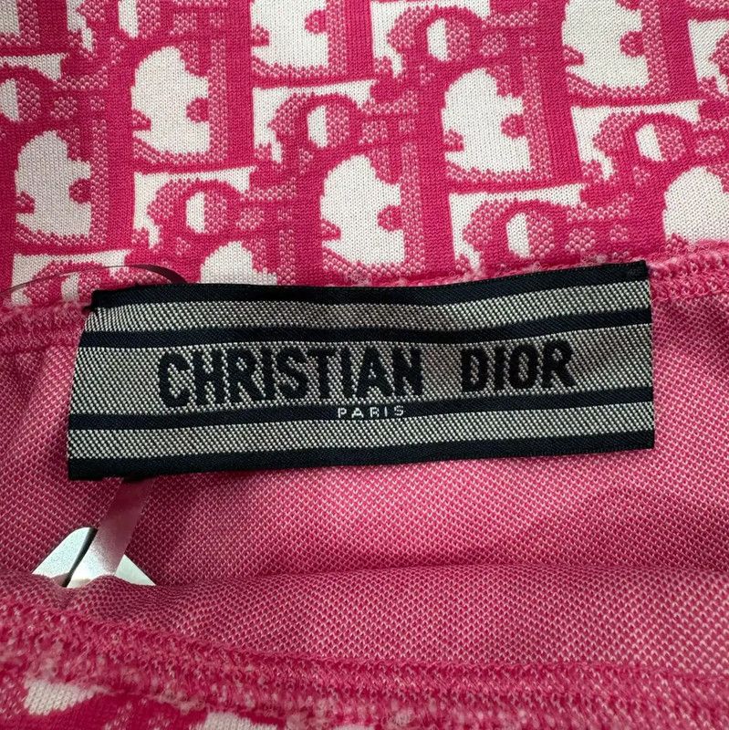 Dior Dior Pink Nylon Mini Skirt 0089 Size 23" - 6 Thumbnail