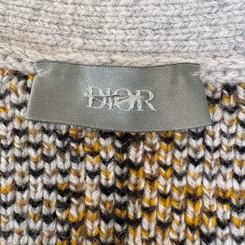 Dior Dior Gray Wool Long Cardigan for Women 0089 Size XS / US 0-2 / IT 36-38 - 7 Thumbnail