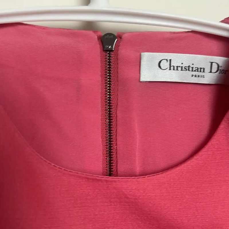 Dior Dior Pink Short Sleeve Blouse 0089 Size XL / US 12-14 / IT 48-50 - 6 Thumbnail