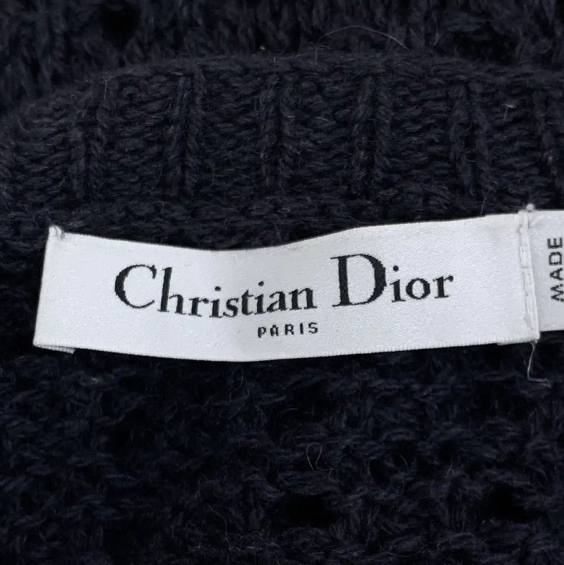 Dior Dior Black Women's Cardigan Sweater 0089 Size XXS / US 00 / IT 34 - 5 Thumbnail