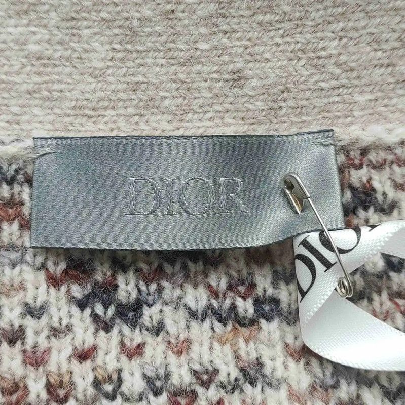 Dior Dior Colorblock Wool Cardigan for Women 0089 Size M / US 6-8 / IT 42-44 - 5 Thumbnail