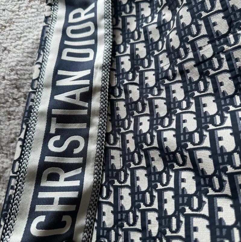 Dior Dior Blue Polyester Casual Pants 0089 Size 28" / US 6 / IT 42 - 3 Thumbnail