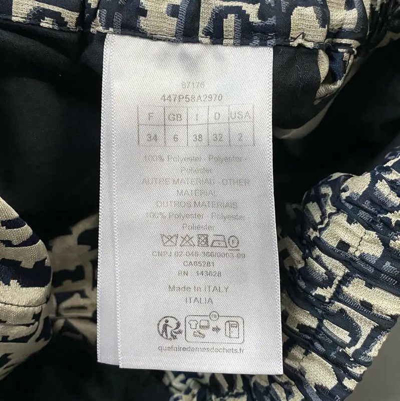 Dior Dior Women's Casual Color-block Pants 0089 Size 28" / US 6 / IT 42 - 7 Thumbnail