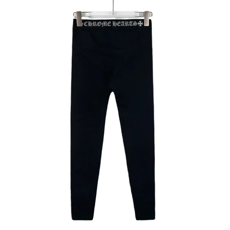 Chrome Hearts Chrome Hearts Black Nylon Women's Casual Pants 0089 Size 28" / US 6 / IT 42 - 2 Thumbnail
