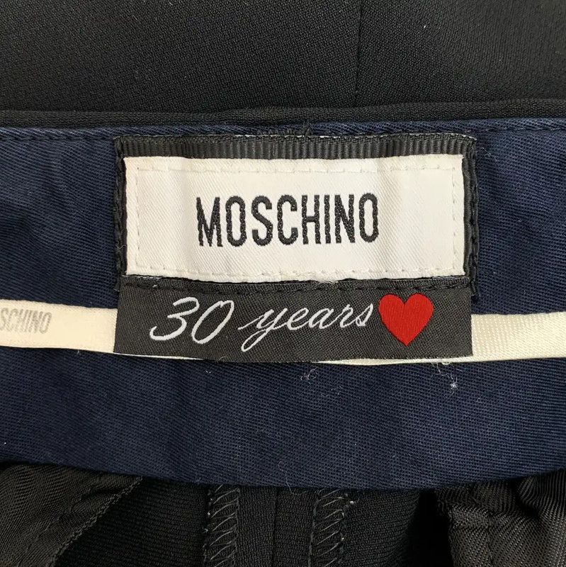 Moschino Moschino Black Acetate Women's Shorts 0089 Size 28" / US 6 / IT 42 - 5 Thumbnail