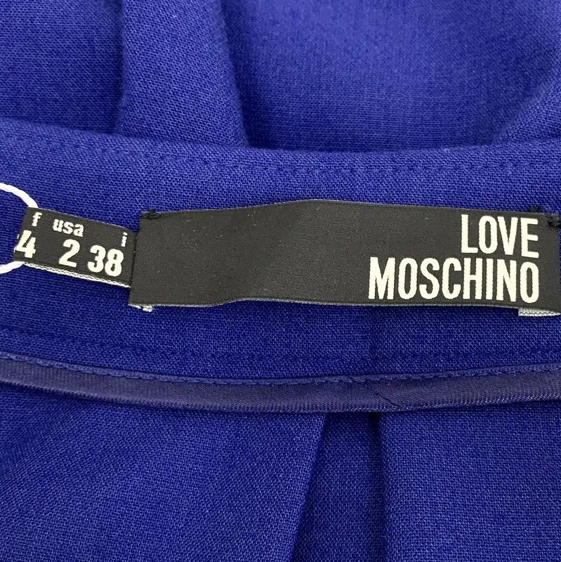 Moschino Moschino Navy Blue Women's Skirt 0089 Size 26" / US 2 / IT 38 - 5 Thumbnail