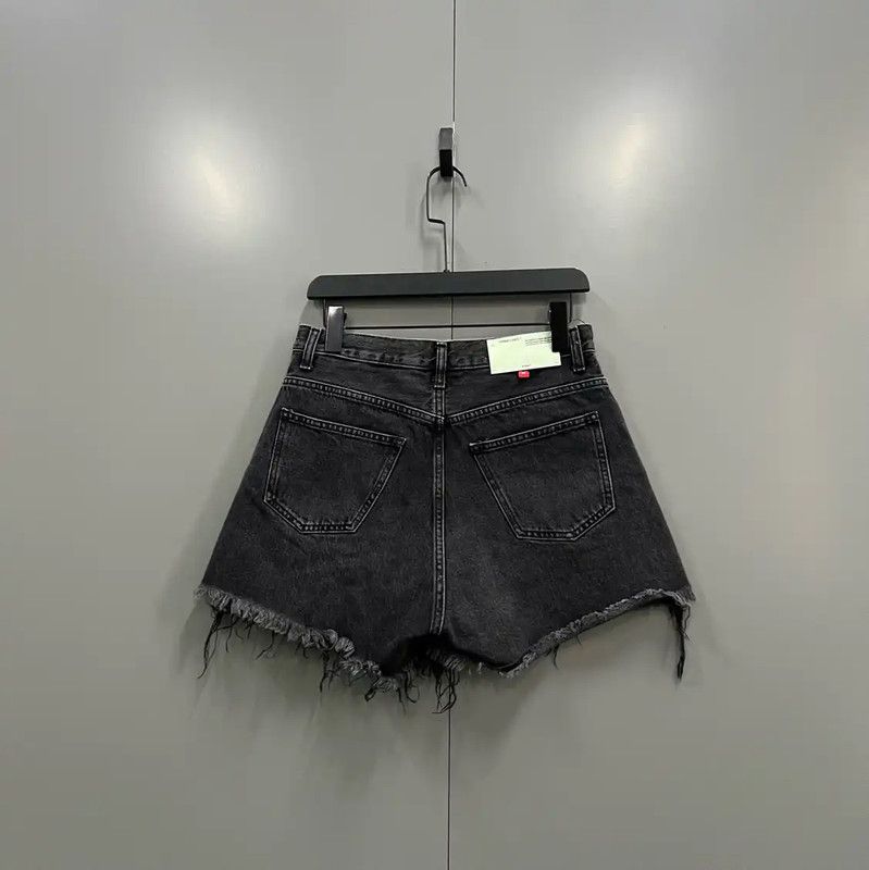 Off-White Off-White Summer Dark Gray Cotton Shorts 0089 Size 28" / US 6 / IT 42 - 2 Thumbnail