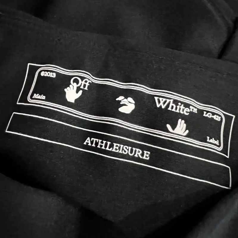 Off-White Off-White Summer Black Cotton Casual Pants 0089 Size 28" / US 6 / IT 42 - 3 Thumbnail