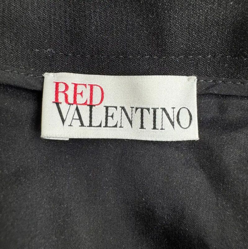 Valentino Valentino Black Cotton Women's Skirt 0089 Size 28" / US 6 / IT 42 - 3 Thumbnail