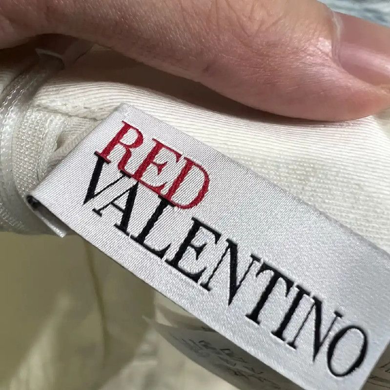 Valentino Valentino White Cotton Women's Skirt 0089 Size 23" - 4 Thumbnail