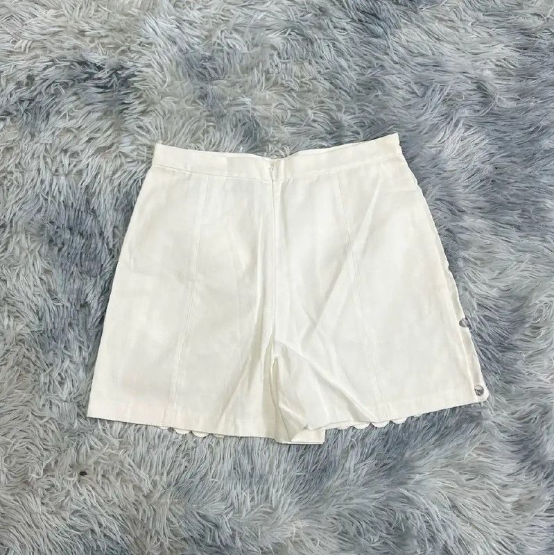 Valentino Valentino White Cotton Women's Skirt 0089 Size 23" - 2 Thumbnail