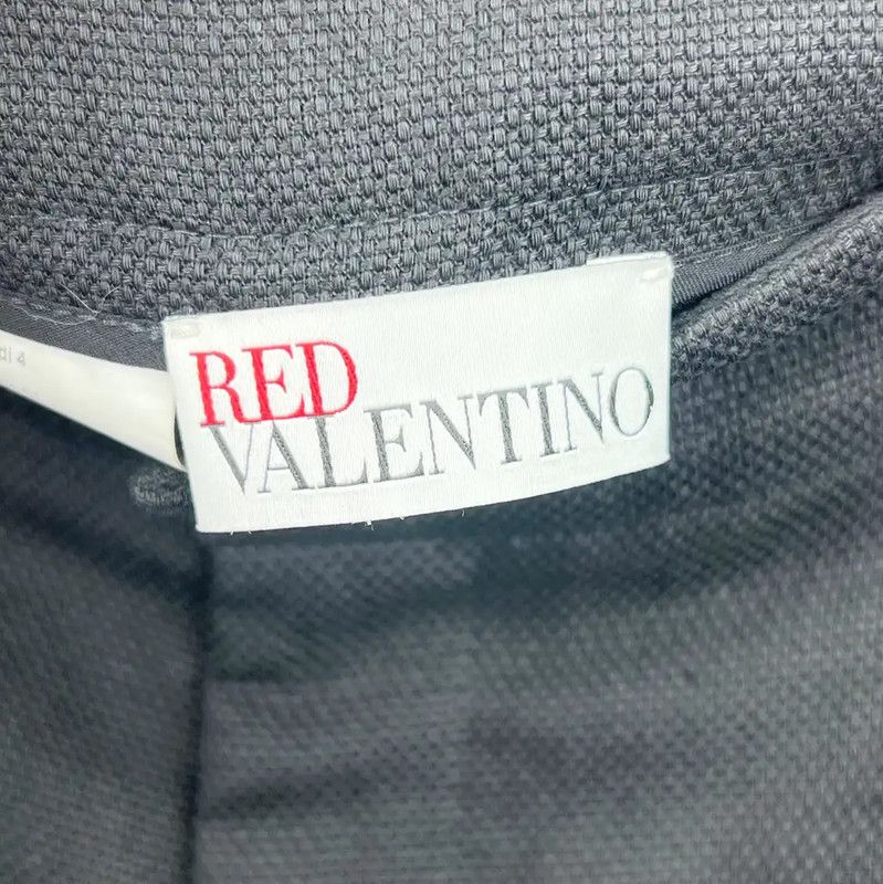 Valentino Valentino Black Cotton Casual Pants for Women 0089 Size 30" / US 8 / IT 44 - 3 Thumbnail