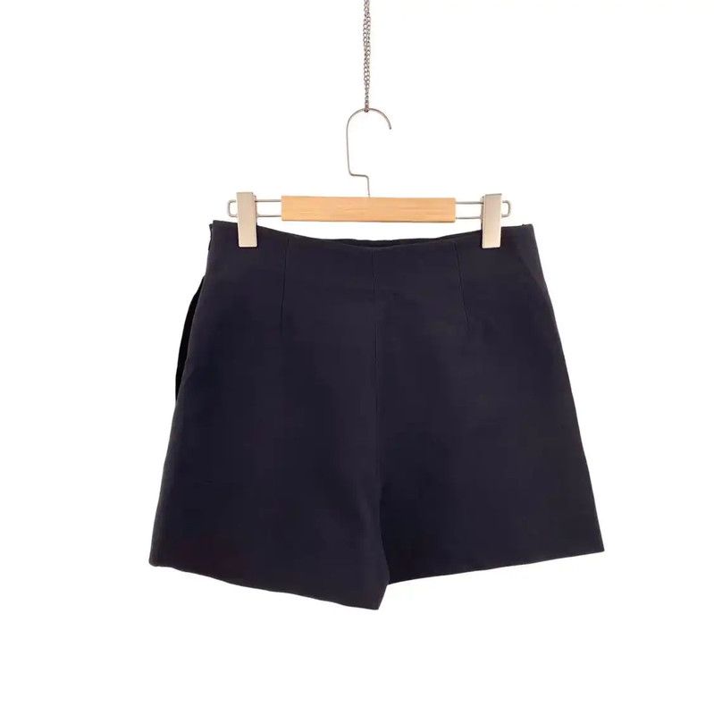 Valentino Valentino Women's Black Wool Shorts 0089 Size 24" / US 00 / IT 34 - 2 Thumbnail
