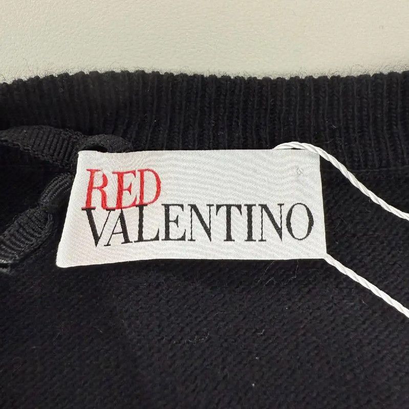 Valentino Valentino Summer Black Cotton Cardigan 0089 Size M / US 6-8 / IT 42-44 - 5 Thumbnail