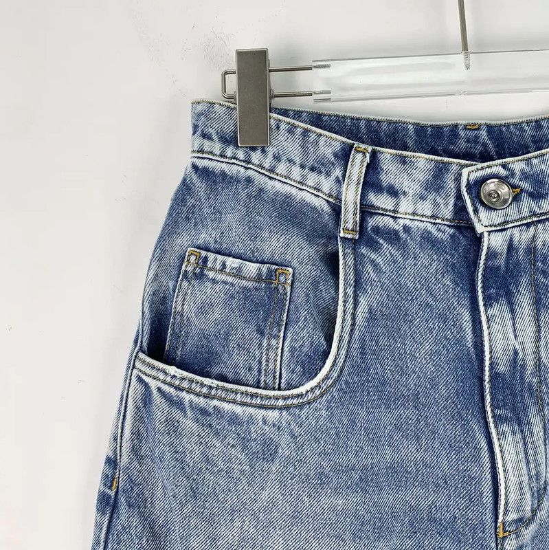 Maison Margiela Maison Margiela Women's Light Blue Denim Jeans 0089 Size 28" / US 6 / IT 42 - 3 Thumbnail