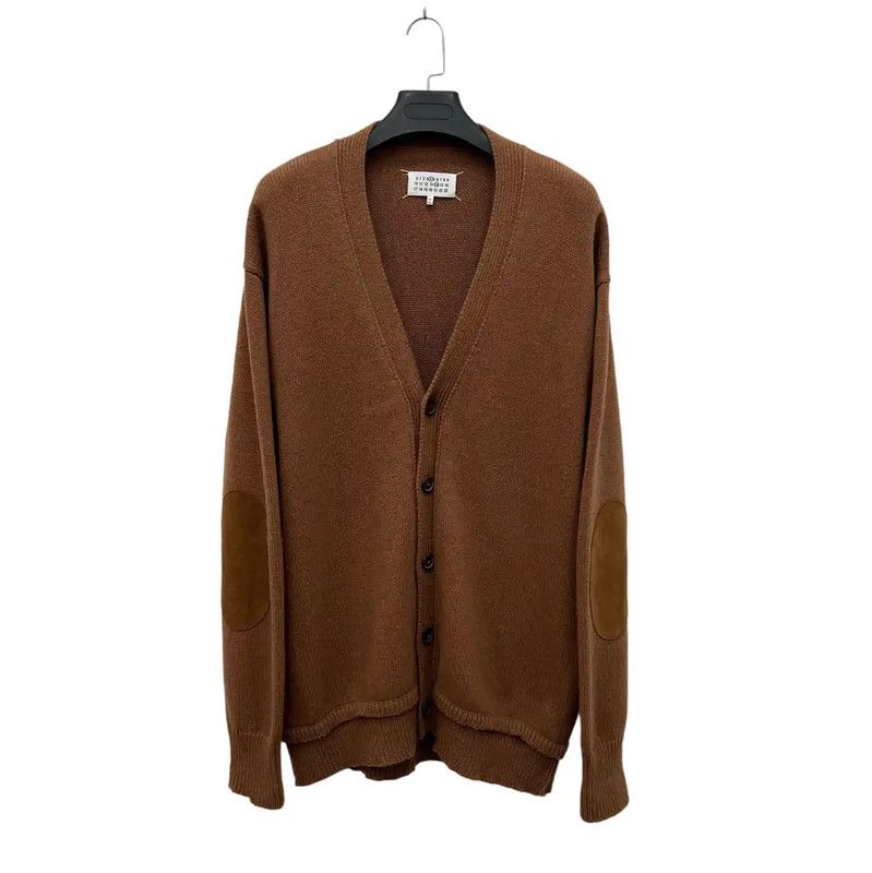 Maison Margiela Maison Margiela Brown Wool Women's Cardigan 0089 Size M / US 6-8 / IT 42-44 - 2 Thumbnail