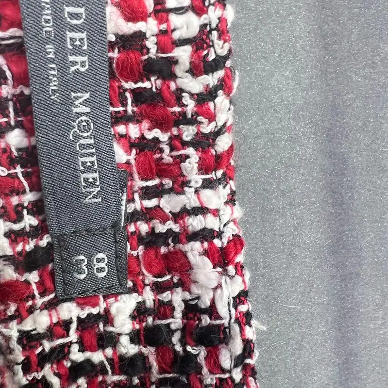 Max Mara MaxMara Red Cotton Half Skirt 0089 Size 26" / US 2 / IT 38 - 4 Thumbnail