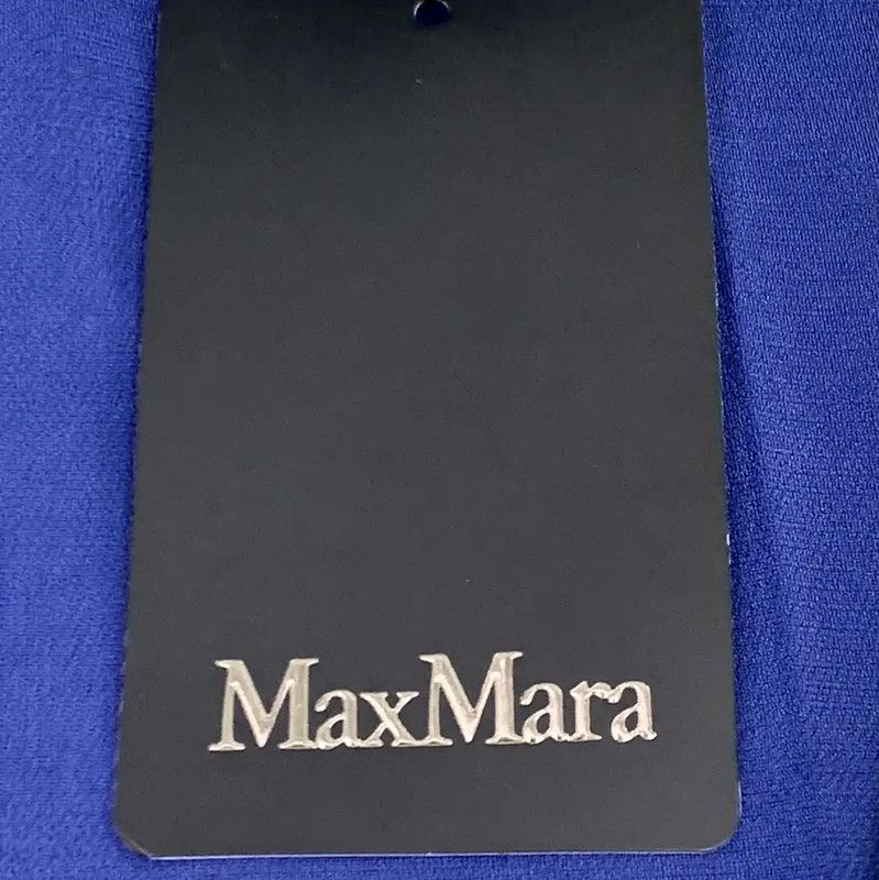 Max Mara MaxMara Relaxed Blue Women's Pants 0089 Size 28" / US 6 / IT 42 - 7 Thumbnail