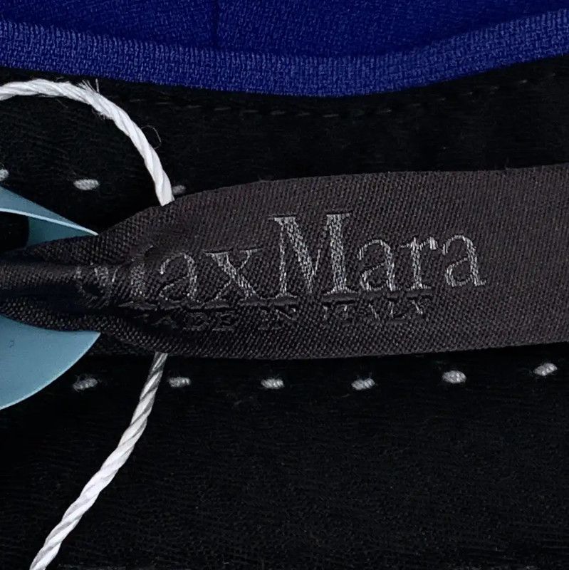 Max Mara MaxMara Relaxed Blue Women's Pants 0089 Size 28" / US 6 / IT 42 - 5 Thumbnail