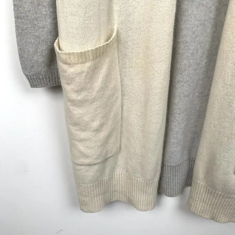 Max Mara MaxMara Color Block Cashmere Cardigan 0089 Size S / US 4 / IT 40 - 5 Thumbnail