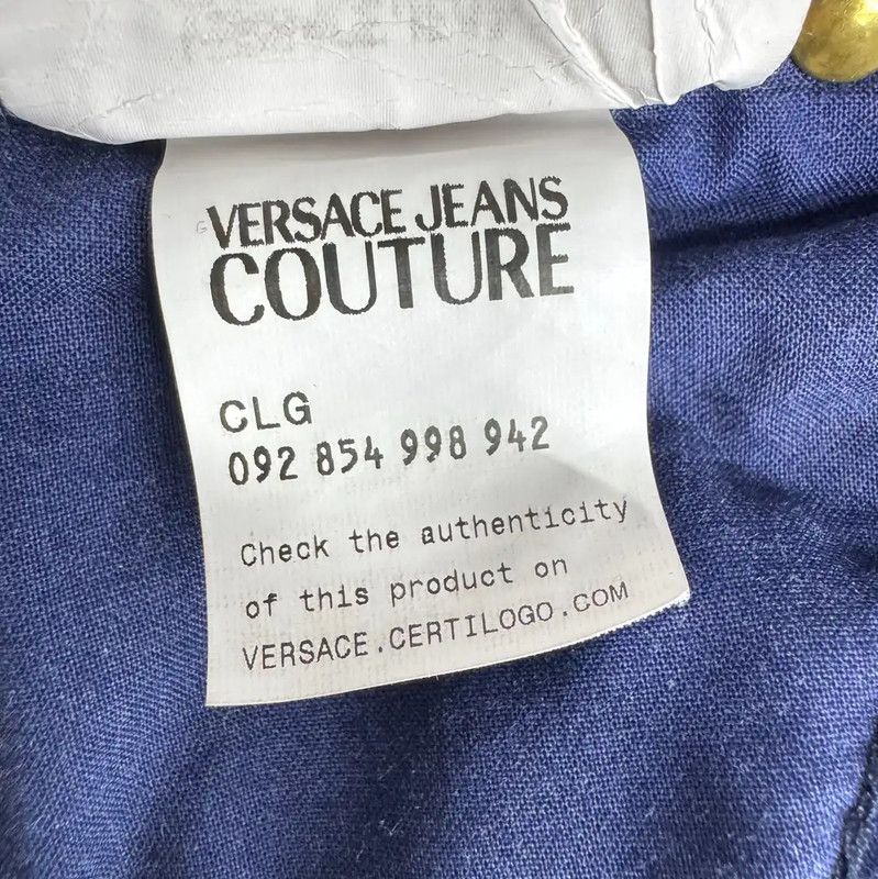 Versace Versace Women's Blue Cotton Jeans 0089 Size 30" / US 8 / IT 44 - 5 Thumbnail