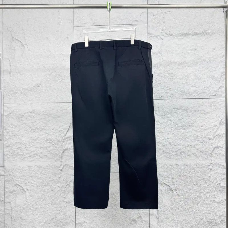 Versace Versace Black Cotton Casual Trousers for Women 0089 Size 28" / US 6 / IT 42 - 2 Thumbnail