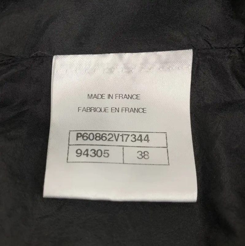 Chanel Chanel Black Silk Pleated Skirt 0089 Size 24" / US 00 / IT 34 - 7 Thumbnail