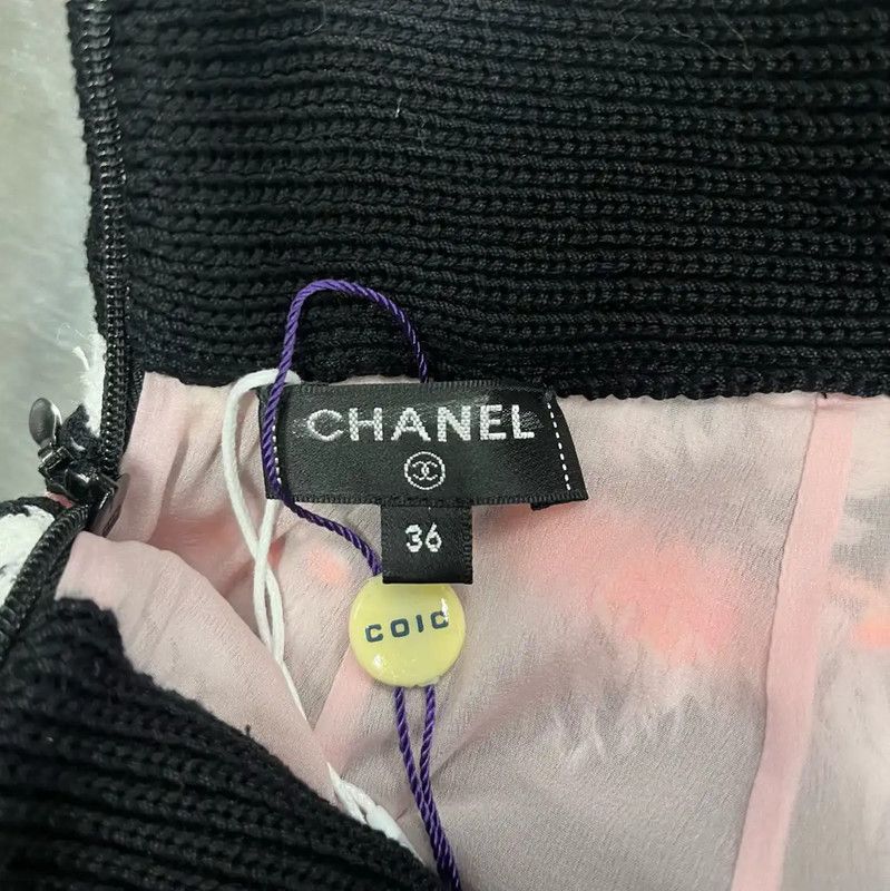 Chanel Color-Block Women's Mini Skirt 0089