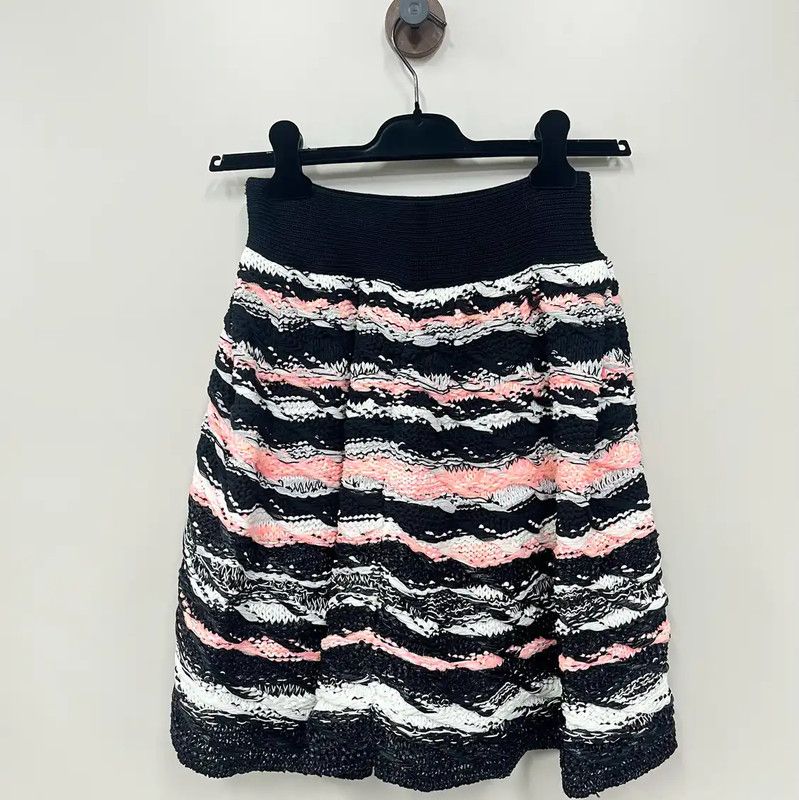 Chanel Color-Block Women's Mini Skirt 0089