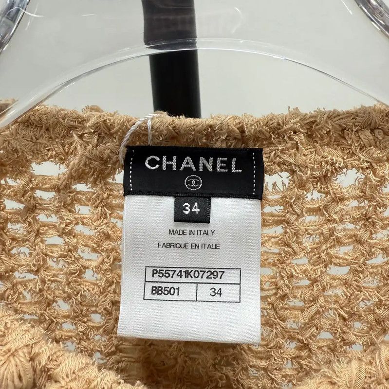 Chanel Chanel Light Purple Cotton Cardigan for Women 0089 Size XS / US 0-2 / IT 36-38 - 7 Thumbnail