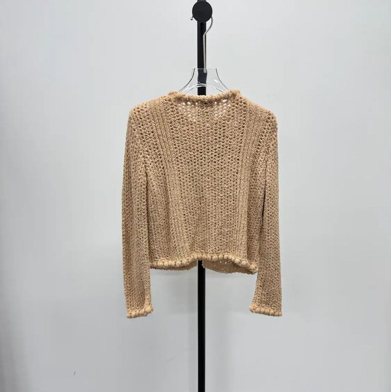 Chanel Chanel Light Purple Cotton Cardigan for Women 0089 Size XS / US 0-2 / IT 36-38 - 2 Thumbnail