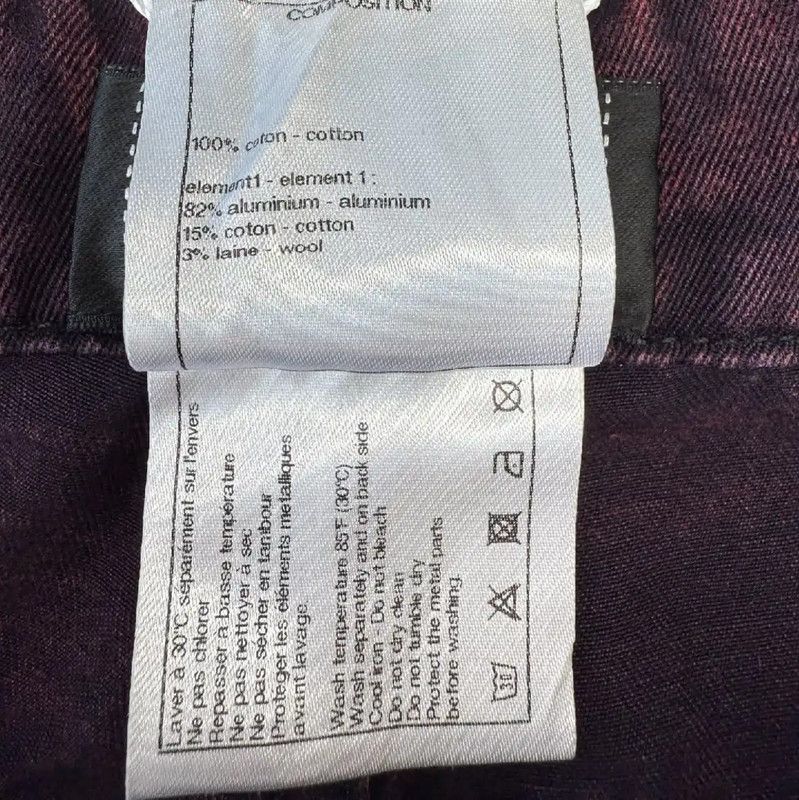Chanel Chanel Purple Cotton Summer Jeans 0089 Size 30" / US 8 / IT 44 - 4 Thumbnail
