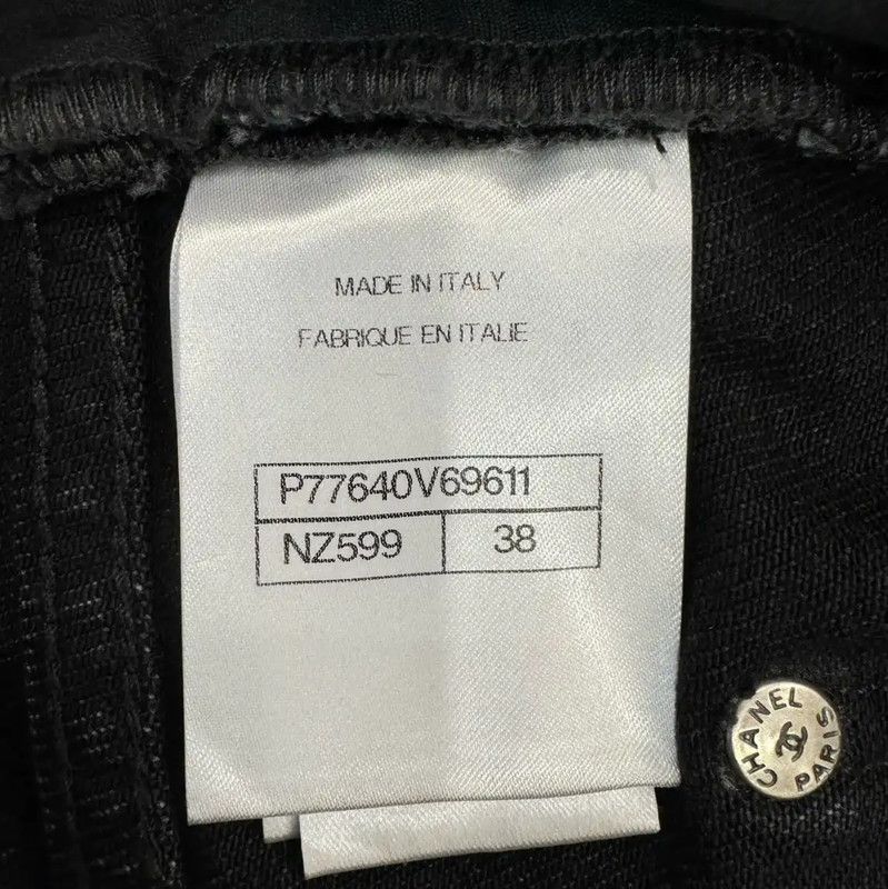 Chanel Chanel Women's Black Casual Trousers 0089 Size 30" / US 8 / IT 44 - 5 Thumbnail