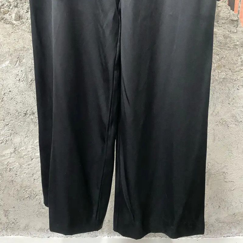 Chanel Chanel Black Silk Casual Pants for Women 0089 Size 28" / US 6 / IT 42 - 4 Thumbnail