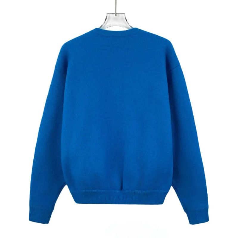 Chanel Chanel Blue Wool Cardigan for Women in XS 0089 Size XS / US 0-2 / IT 36-38 - 2 Thumbnail