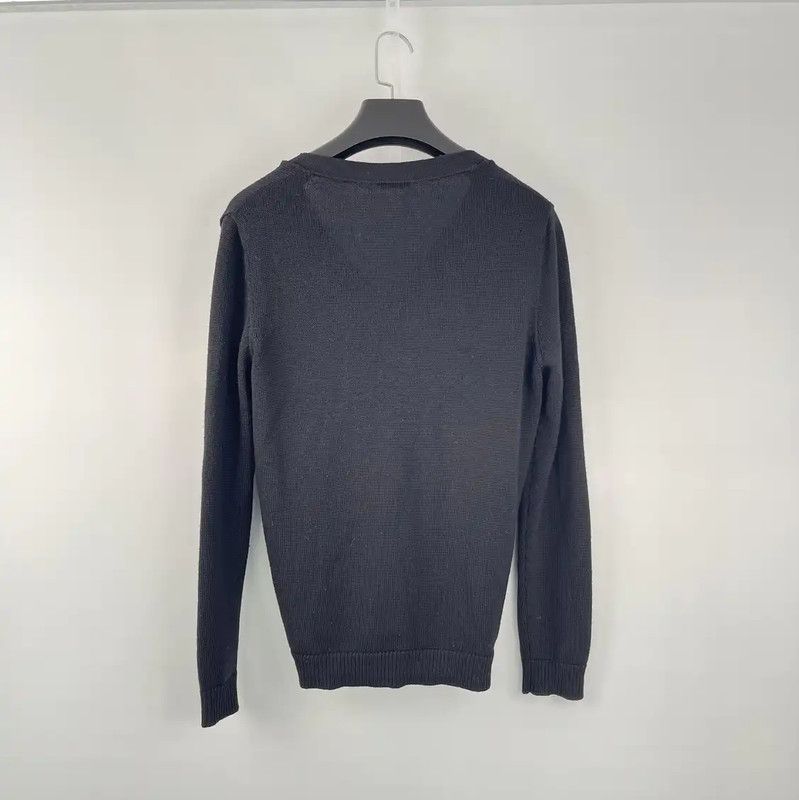 Miu Miu Miu Miu Black Cardigan for Women in Size M 0089 Size M / US 6-8 / IT 42-44 - 2 Thumbnail