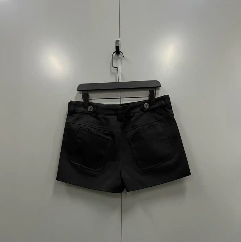 Miu Miu Miu Miu Summer Black Cotton Women's Shorts 0089 Size 28" / US 6 / IT 42 - 2 Thumbnail