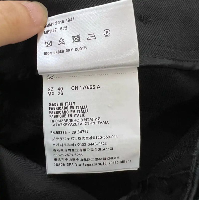 Miu Miu Miu Miu Summer Black Cotton Women's Shorts 0089 Size 28" / US 6 / IT 42 - 4 Thumbnail