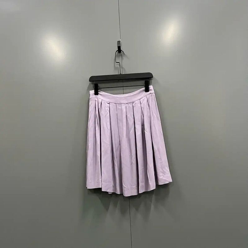Miu Miu Miu Miu Deep Purple Cotton Summer Skirt 0089 Size 28" / US 6 / IT 42 - 2 Thumbnail