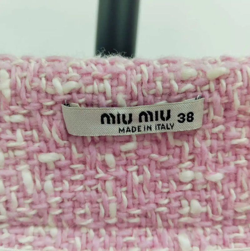 Miu Miu Miu Miu Pink A-Line Skirt Size M 0089 Size 28" / US 6 / IT 42 - 3 Thumbnail