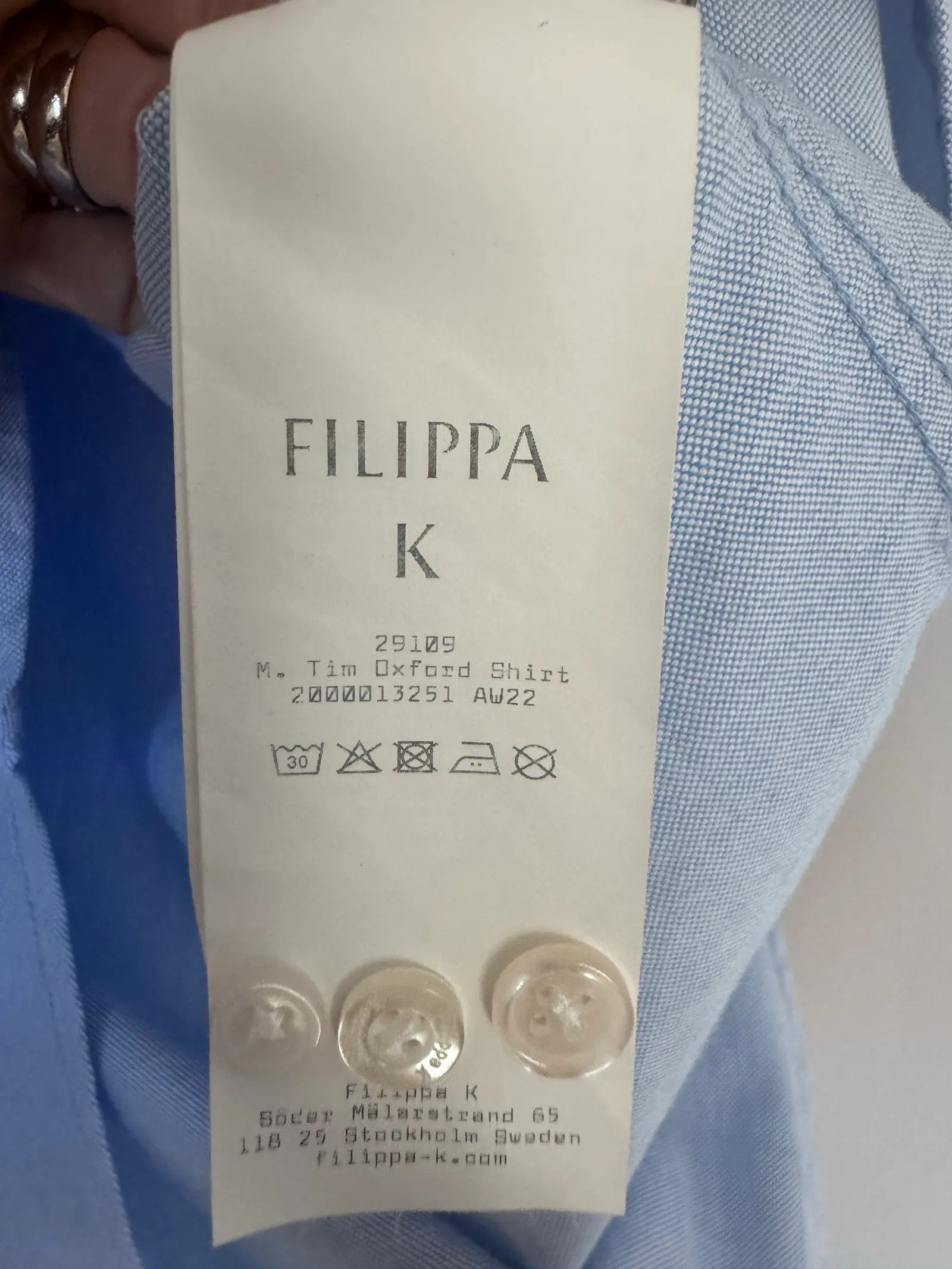 Filippa K Filippa K Tim Oxford Shirt Shirt Size US S / EU 44-46 / 1 - 5 Thumbnail