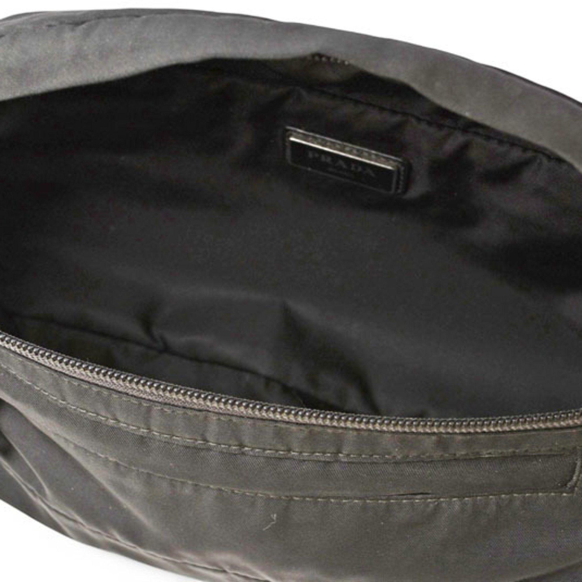 Prada Prada Waist Bag, Pouch, Body PRADA Nylon NERO Black 2VL008, Men's/Women's Size ONE SIZE - 8 Thumbnail