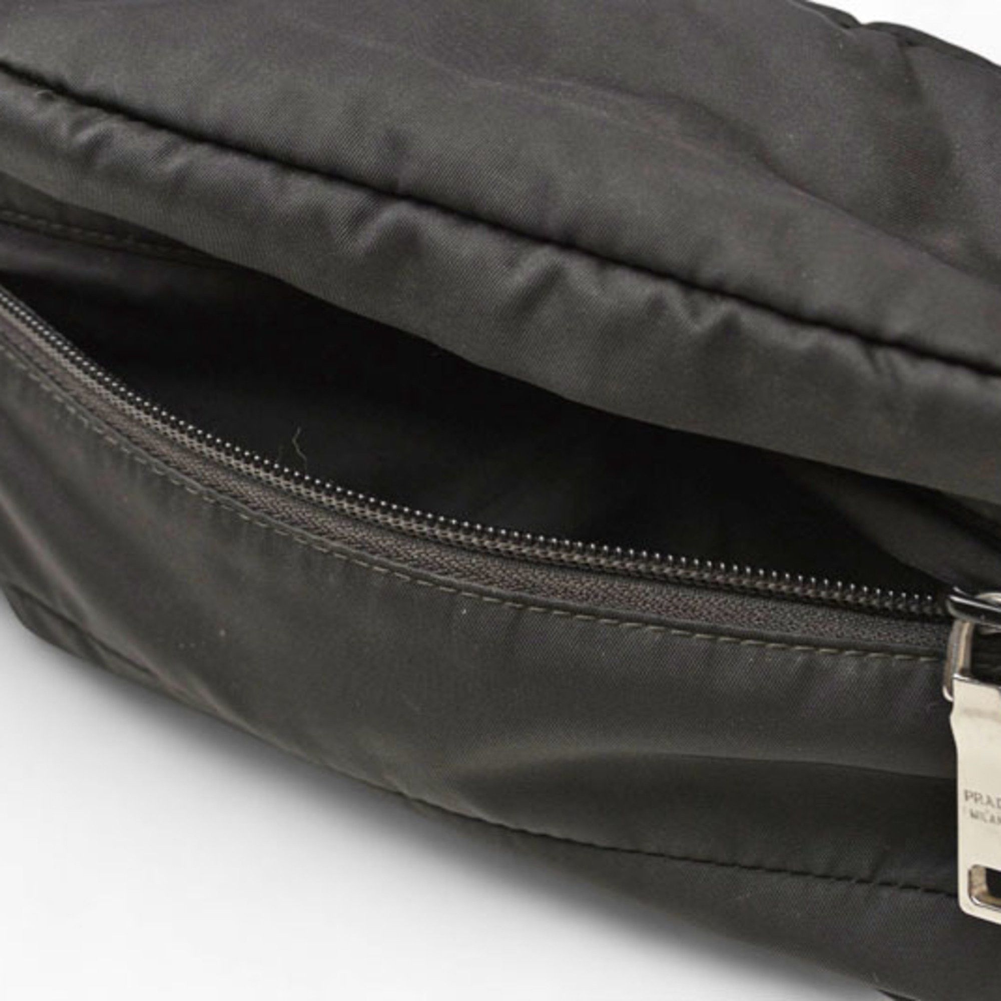 Prada Prada Waist Bag, Pouch, Body PRADA Nylon NERO Black 2VL008, Men's/Women's Size ONE SIZE - 9 Thumbnail