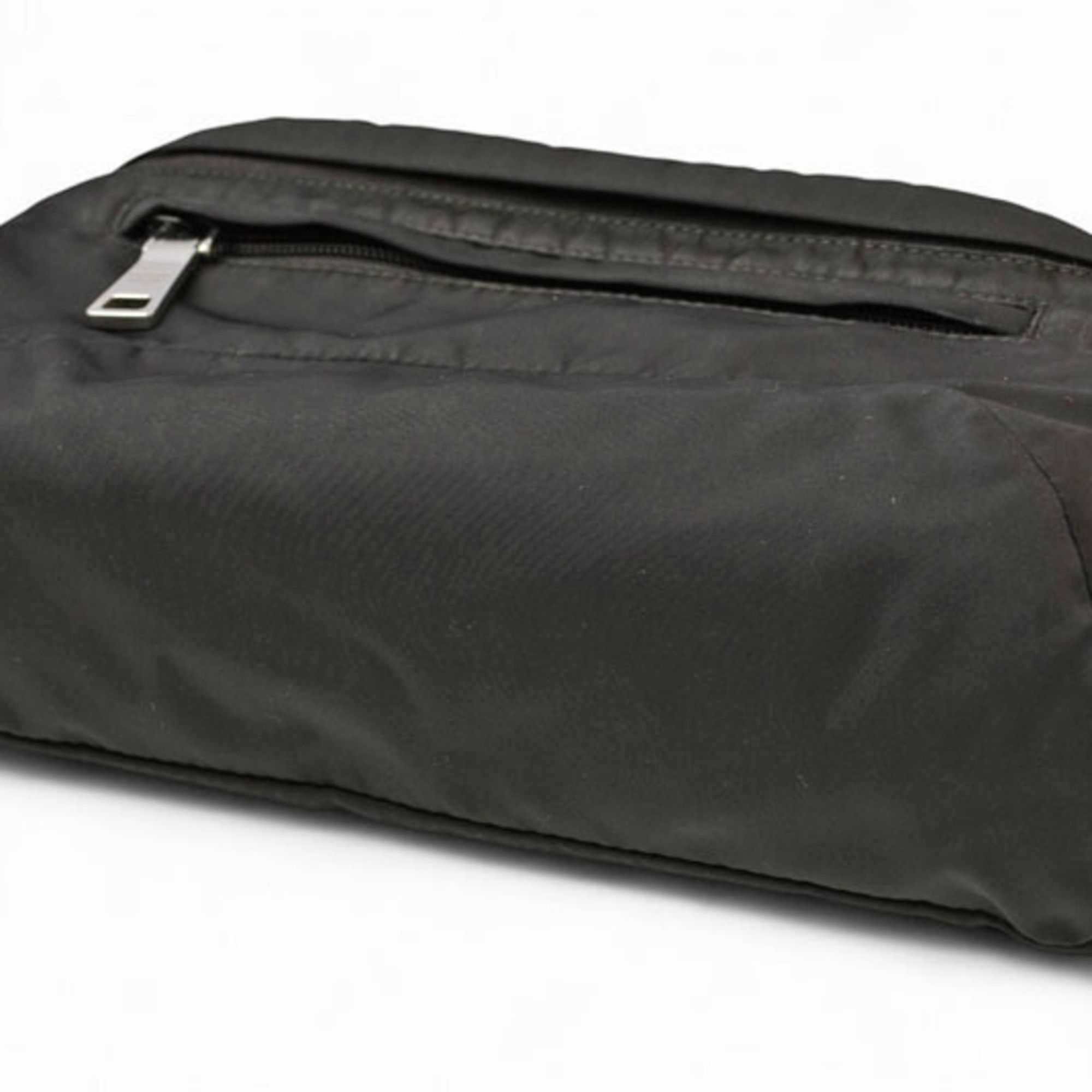 Prada Prada Waist Bag, Pouch, Body PRADA Nylon NERO Black 2VL008, Men's/Women's Size ONE SIZE - 10 Thumbnail