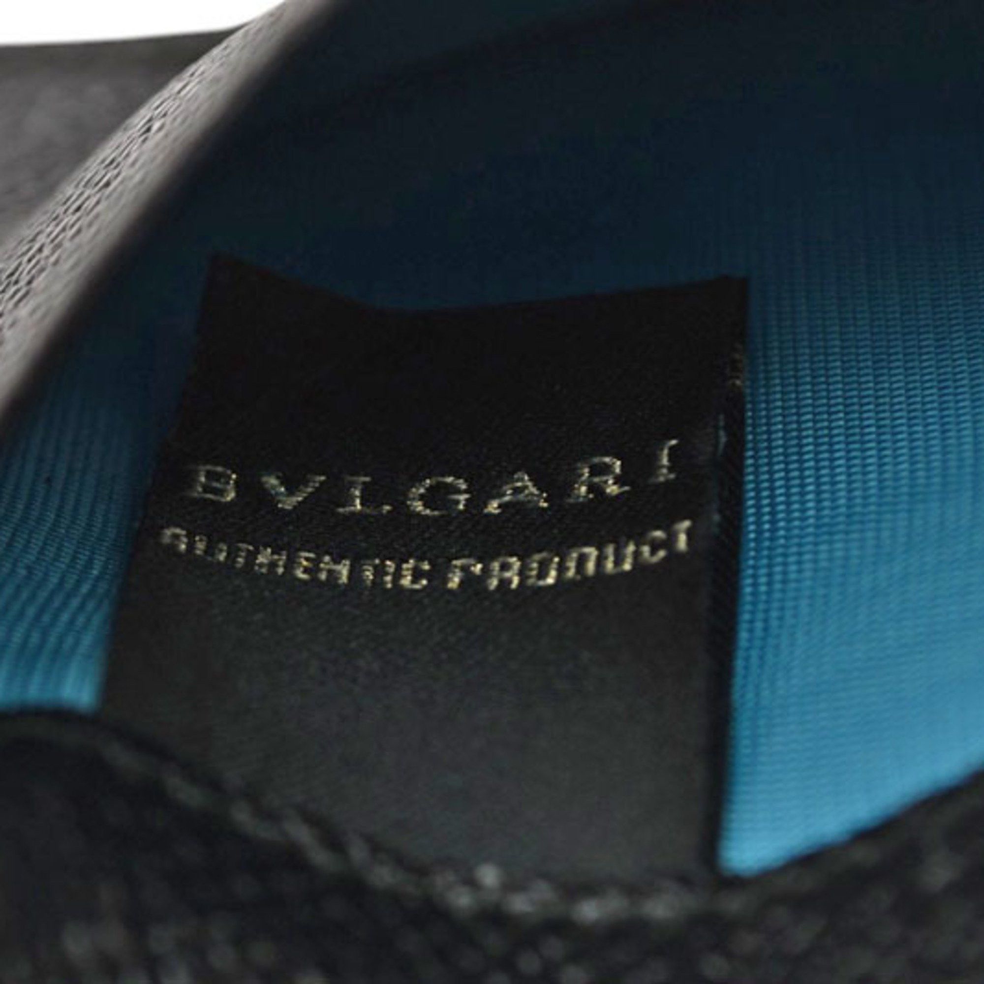 Bvlgari BVLGARI Man Card Holder in Grained Calfskin Leather, Black, 280297 Size ONE SIZE - 6 Thumbnail