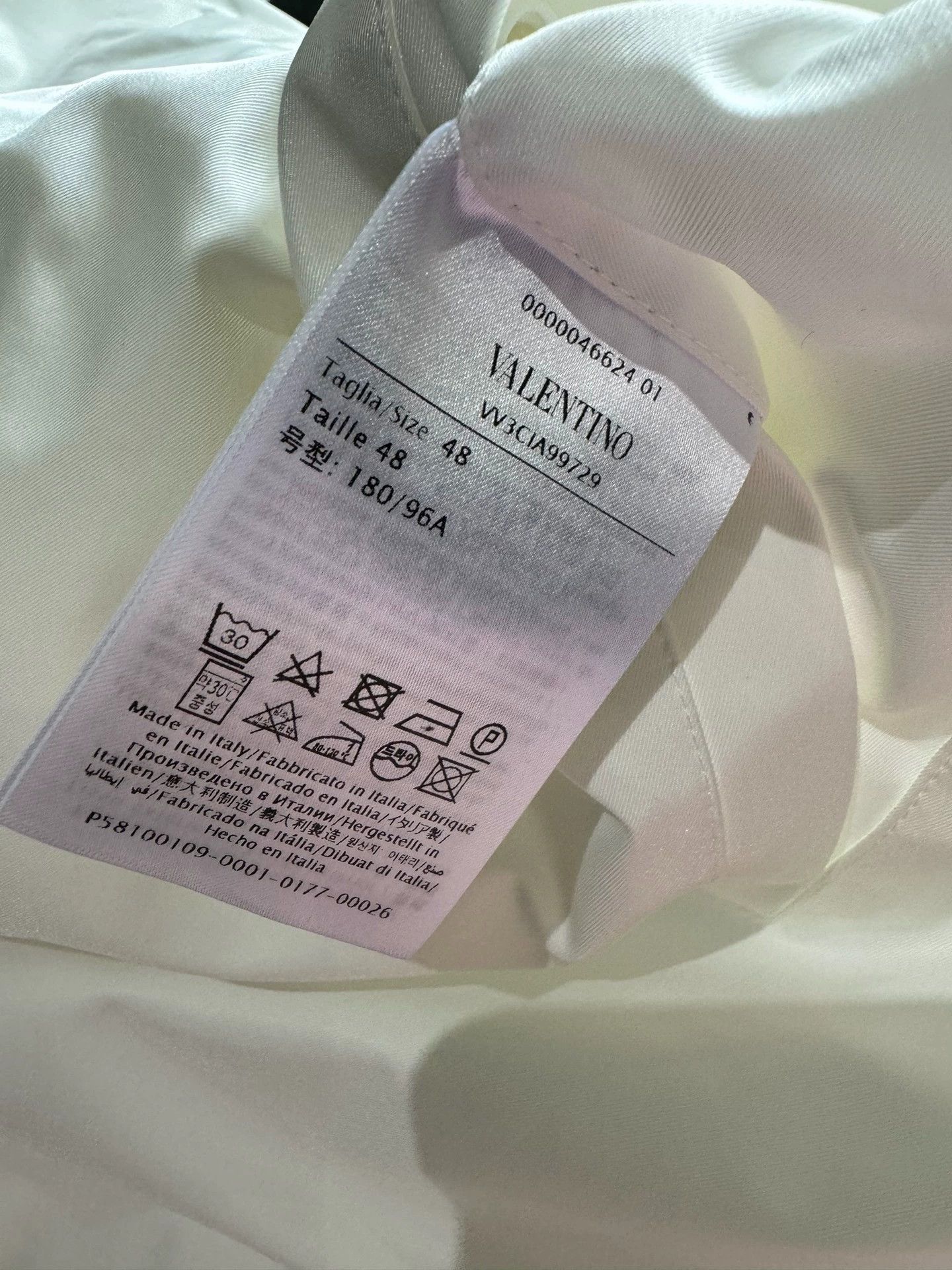 Valentino Valentino VLTN Logo Shirt - dmc Size US M / EU 48-50 / 2 - 4 Thumbnail