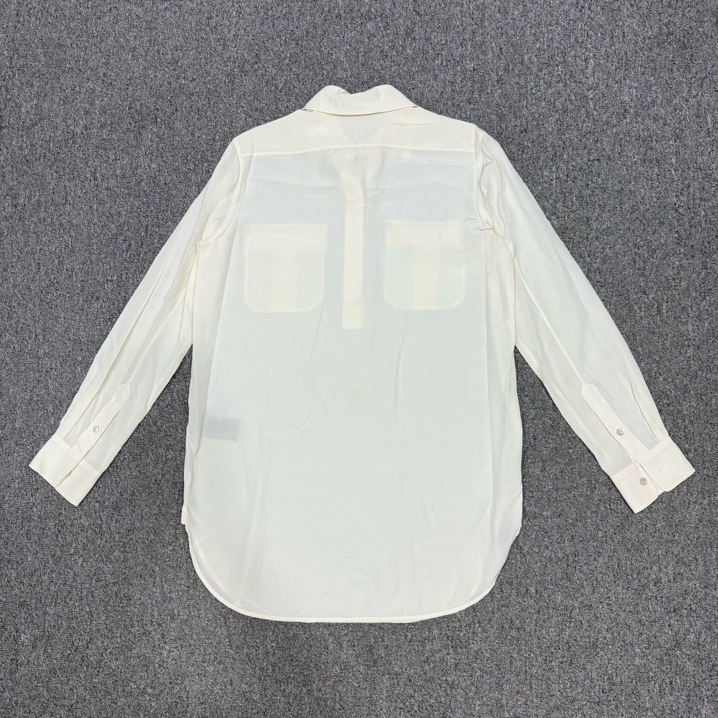 Burberry Burberry White Long Sleeve Shirt - dmc Size US XS / EU 42 / 0 - 2 Thumbnail